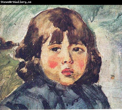 Juan Luna Portrait of the young Andres Luna, the son of Juan Luna, created